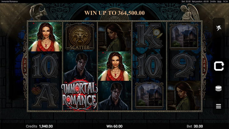 Immortal Romance Gameplay