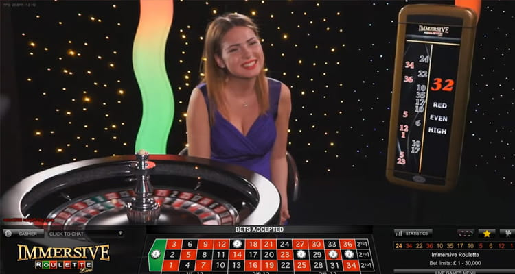 Live Immersive Roulette Gameplay 1