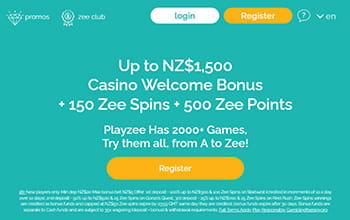 Playzee casino bonus offers