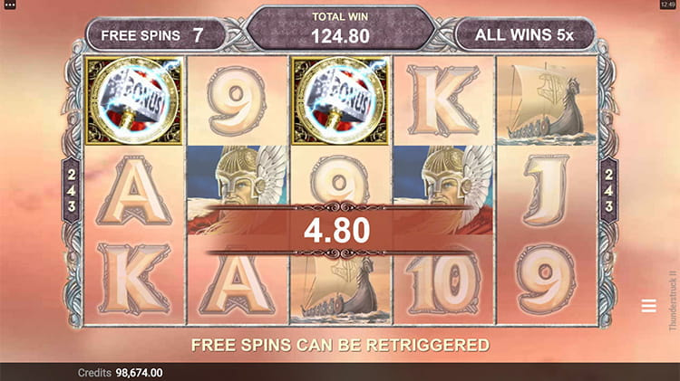 Thunderstruck II Bonus Round